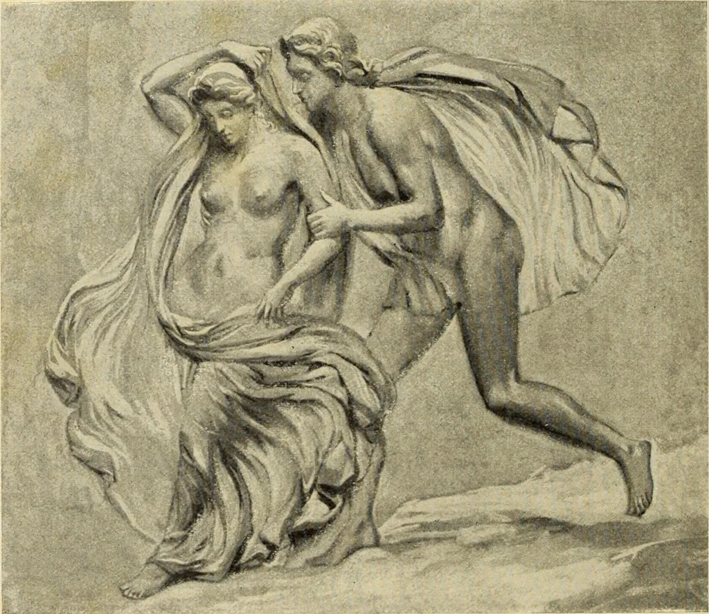 An illustration from La scultura, la pittura di U. Fleres, P. Molmenti, U. Ojetti, G. Menasci : le arti applicate di Guido Menasci, 1900, leaf 39