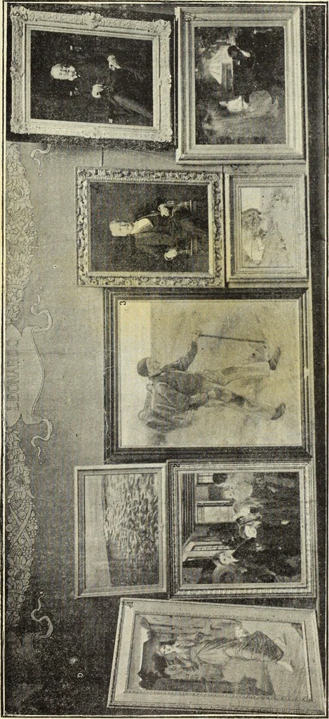 An illustration from La scultura, la pittura di U. Fleres, P. Molmenti, U. Ojetti, G. Menasci : le arti applicate di Guido Menasci, 1900, leaf 392