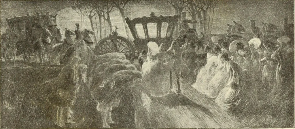An illustration from La scultura, la pittura di U. Fleres, P. Molmenti, U. Ojetti, G. Menasci : le arti applicate di Guido Menasci, 1900, leaf 418