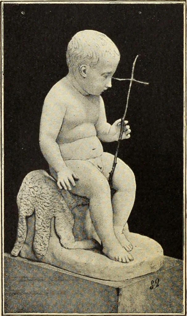 An illustration from La scultura, la pittura di U. Fleres, P. Molmenti, U. Ojetti, G. Menasci : le arti applicate di Guido Menasci, 1900, leaf 42