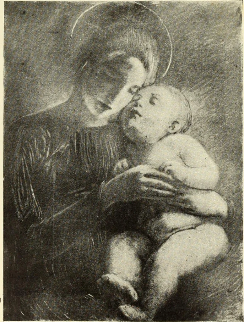 An illustration from La scultura, la pittura di U. Fleres, P. Molmenti, U. Ojetti, G. Menasci : le arti applicate di Guido Menasci, 1900, leaf 420