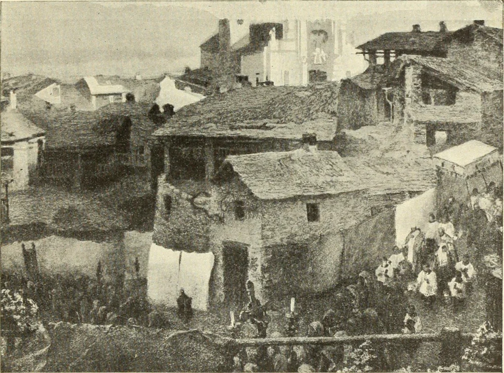 An illustration from La scultura, la pittura di U. Fleres, P. Molmenti, U. Ojetti, G. Menasci : le arti applicate di Guido Menasci, 1900, leaf 426
