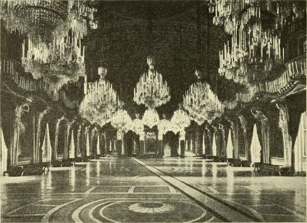 An illustration from La scultura, la pittura di U. Fleres, P. Molmenti, U. Ojetti, G. Menasci : le arti applicate di Guido Menasci, 1900, leaf 431