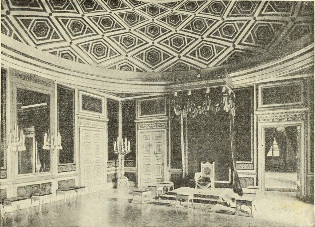 An illustration from La scultura, la pittura di U. Fleres, P. Molmenti, U. Ojetti, G. Menasci : le arti applicate di Guido Menasci, 1900, leaf 432