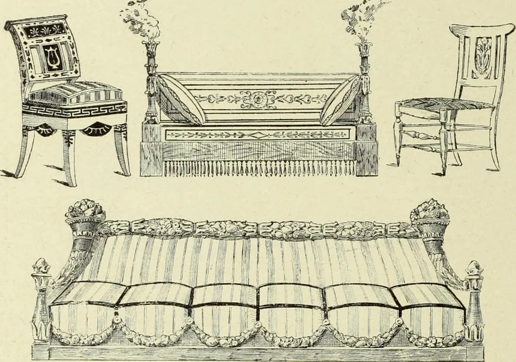 An illustration from La scultura, la pittura di U. Fleres, P. Molmenti, U. Ojetti, G. Menasci : le arti applicate di Guido Menasci, 1900, leaf 435