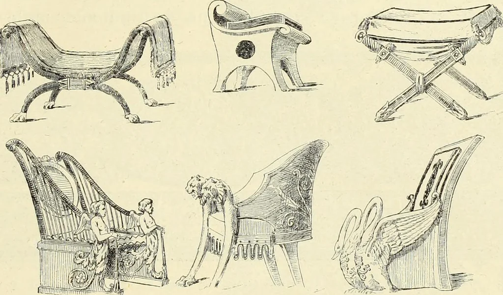 An illustration from La scultura, la pittura di U. Fleres, P. Molmenti, U. Ojetti, G. Menasci : le arti applicate di Guido Menasci, 1900, leaf 436