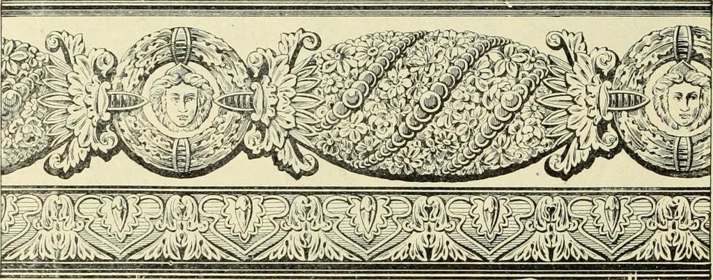 An illustration from La scultura, la pittura di U. Fleres, P. Molmenti, U. Ojetti, G. Menasci : le arti applicate di Guido Menasci, 1900, leaf 437