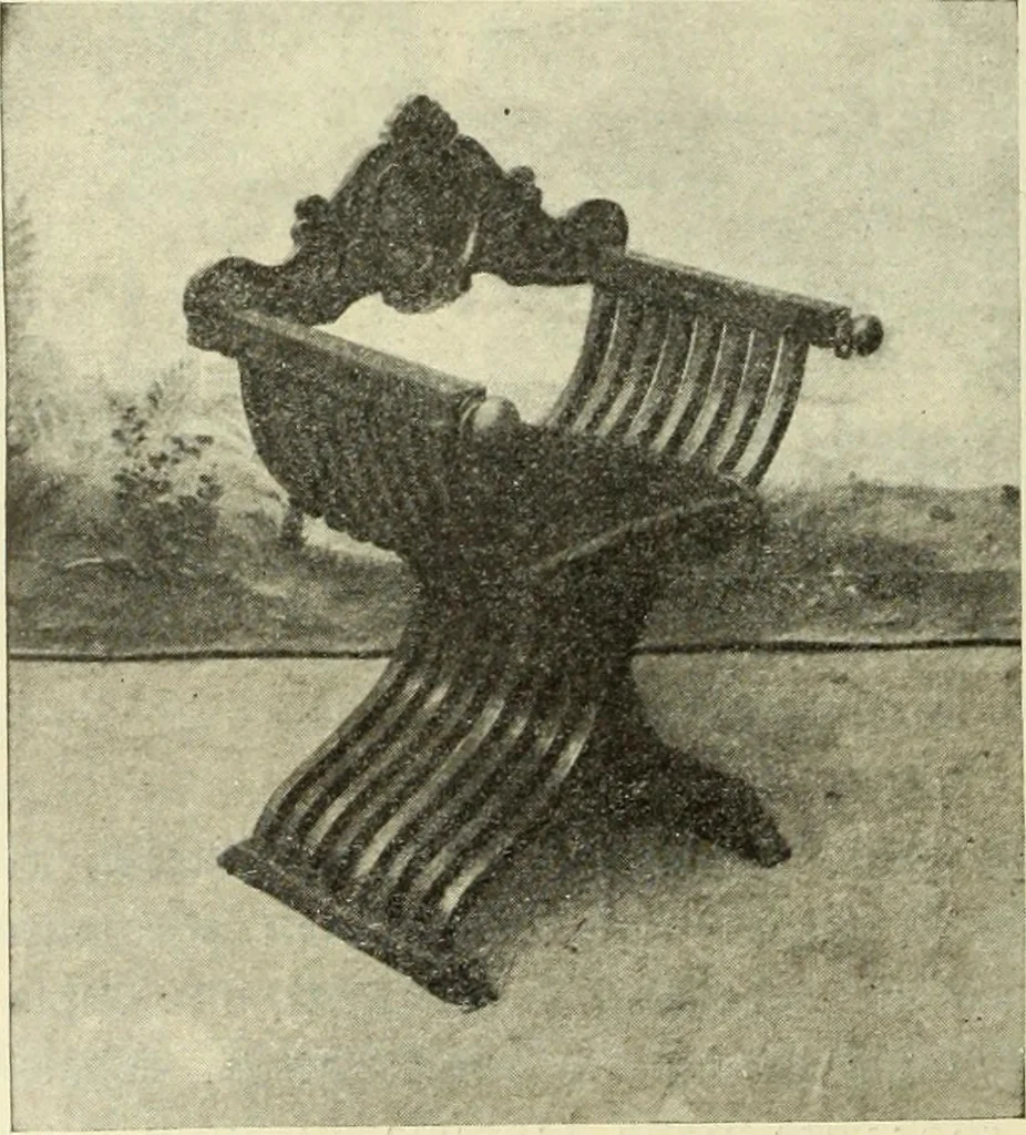 An illustration from La scultura, la pittura di U. Fleres, P. Molmenti, U. Ojetti, G. Menasci : le arti applicate di Guido Menasci, 1900, leaf 451