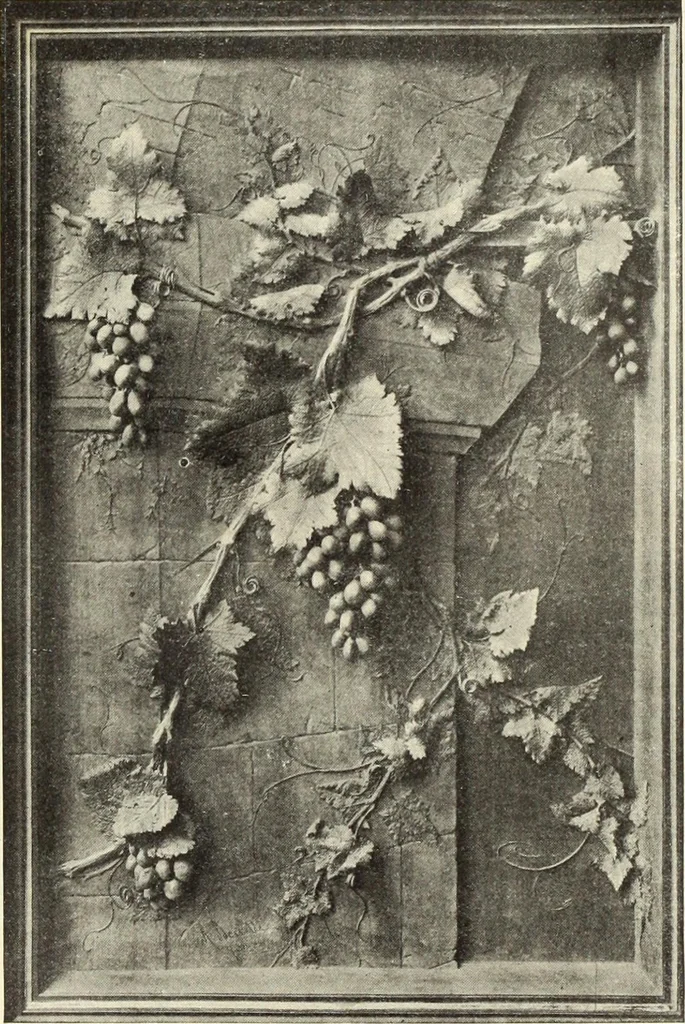 An illustration from La scultura, la pittura di U. Fleres, P. Molmenti, U. Ojetti, G. Menasci : le arti applicate di Guido Menasci, 1900, leaf 456