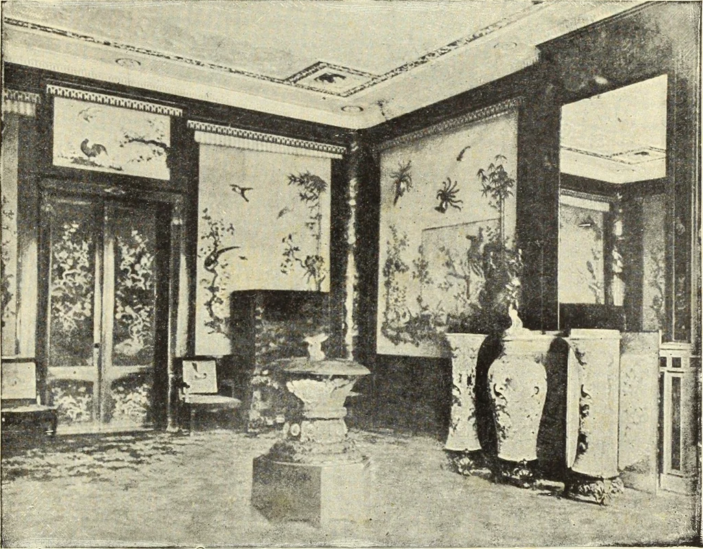 An illustration from La scultura, la pittura di U. Fleres, P. Molmenti, U. Ojetti, G. Menasci : le arti applicate di Guido Menasci, 1900, leaf 476