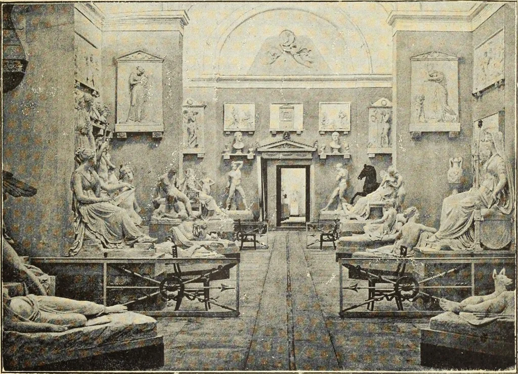 An illustration from La scultura, la pittura di U. Fleres, P. Molmenti, U. Ojetti, G. Menasci : le arti applicate di Guido Menasci, 1900, leaf 50