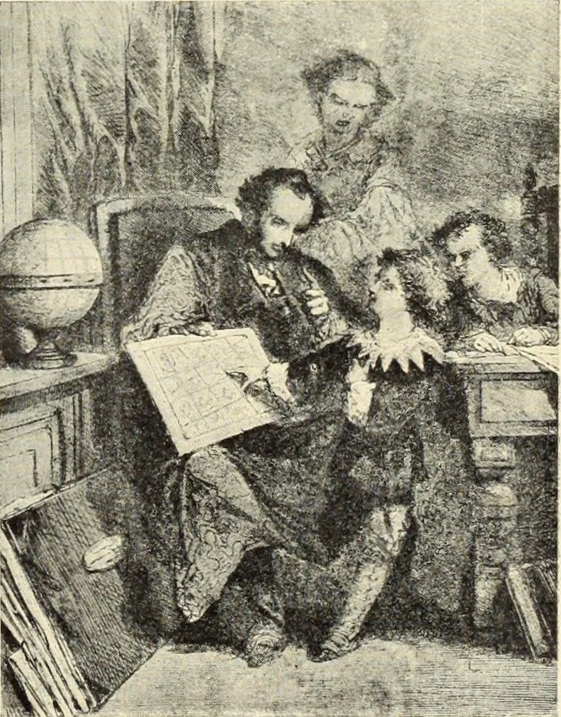 An illustration from La scultura, la pittura di U. Fleres, P. Molmenti, U. Ojetti, G. Menasci : le arti applicate di Guido Menasci, 1900, leaf 524