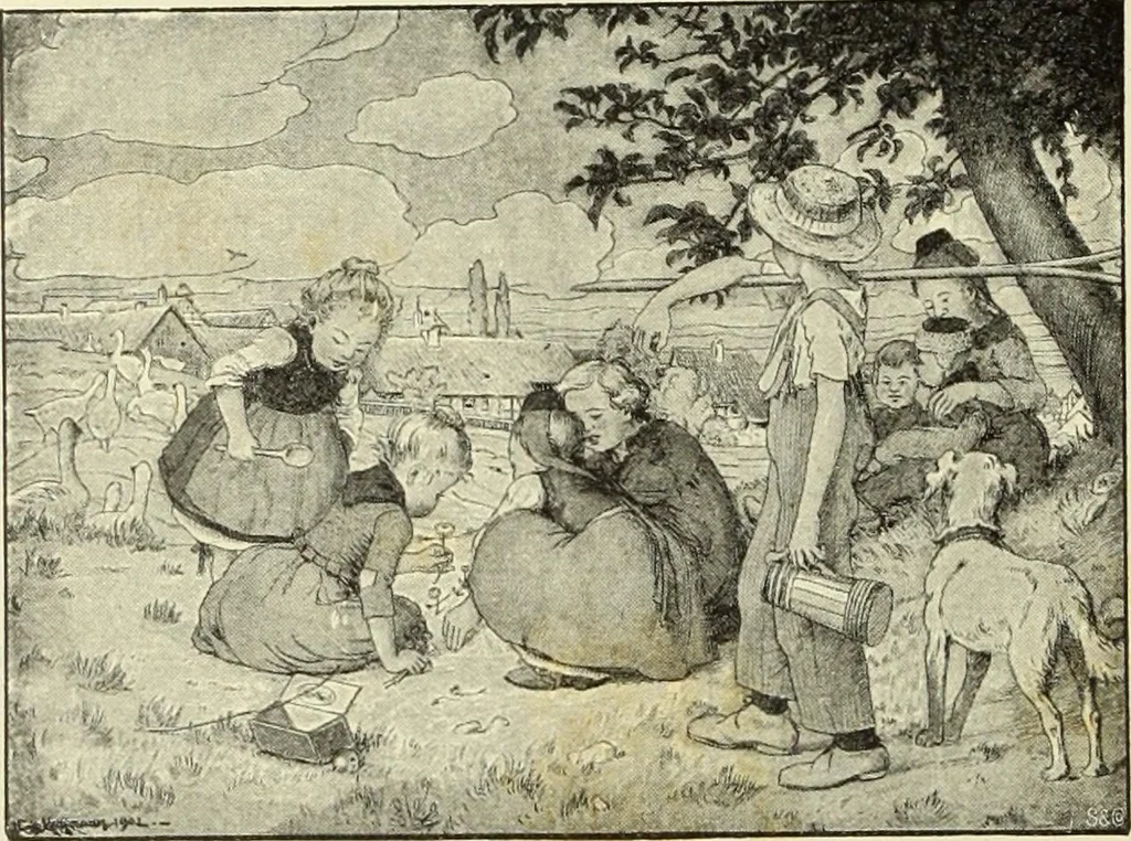 An illustration from La scultura, la pittura di U. Fleres, P. Molmenti, U. Ojetti, G. Menasci : le arti applicate di Guido Menasci, 1900, leaf 537