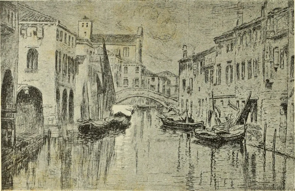 An illustration from La scultura, la pittura di U. Fleres, P. Molmenti, U. Ojetti, G. Menasci : le arti applicate di Guido Menasci, 1900, leaf 541