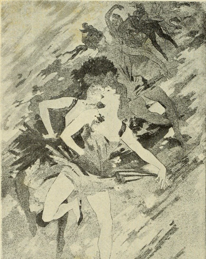 An illustration from La scultura, la pittura di U. Fleres, P. Molmenti, U. Ojetti, G. Menasci : le arti applicate di Guido Menasci, 1900, leaf 543