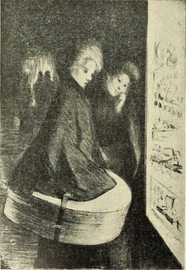 An illustration from La scultura, la pittura di U. Fleres, P. Molmenti, U. Ojetti, G. Menasci : le arti applicate di Guido Menasci, 1900, leaf 547