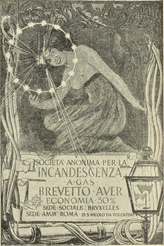 An illustration from La scultura, la pittura di U. Fleres, P. Molmenti, U. Ojetti, G. Menasci : le arti applicate di Guido Menasci, 1900, leaf 548