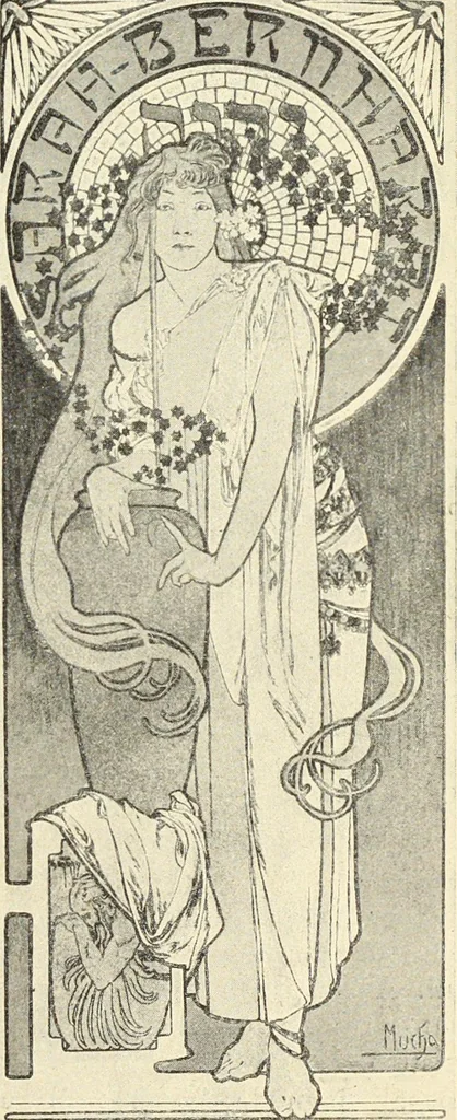 An illustration from La scultura, la pittura di U. Fleres, P. Molmenti, U. Ojetti, G. Menasci : le arti applicate di Guido Menasci, 1900, leaf 552