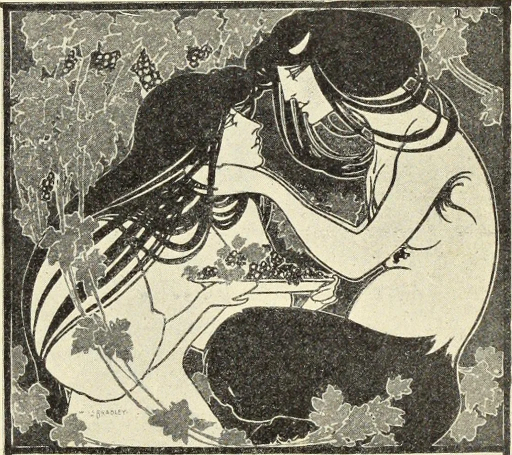 An illustration from La scultura, la pittura di U. Fleres, P. Molmenti, U. Ojetti, G. Menasci : le arti applicate di Guido Menasci, 1900, leaf 554