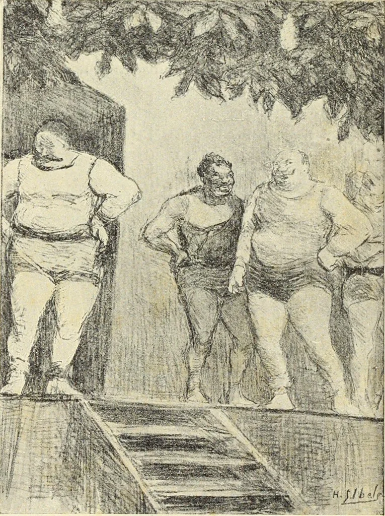 An illustration from La scultura, la pittura di U. Fleres, P. Molmenti, U. Ojetti, G. Menasci : le arti applicate di Guido Menasci, 1900, leaf 556