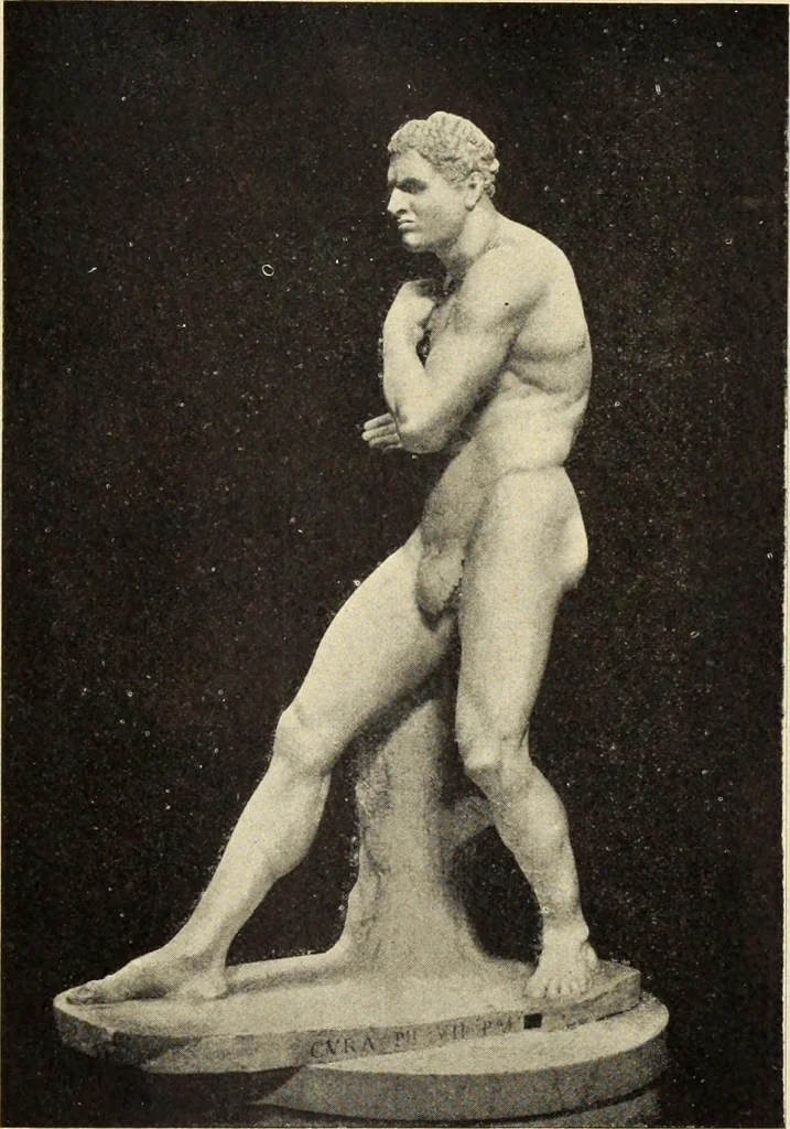 An illustration from La scultura, la pittura di U. Fleres, P. Molmenti, U. Ojetti, G. Menasci : le arti applicate di Guido Menasci, 1900, leaf 58