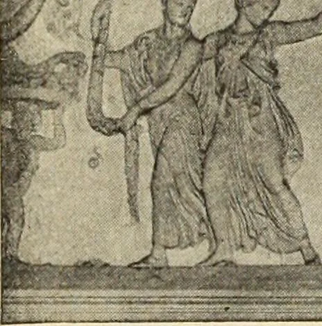 An illustration from La scultura, la pittura di U. Fleres, P. Molmenti, U. Ojetti, G. Menasci : le arti applicate di Guido Menasci, 1900, leaf 64