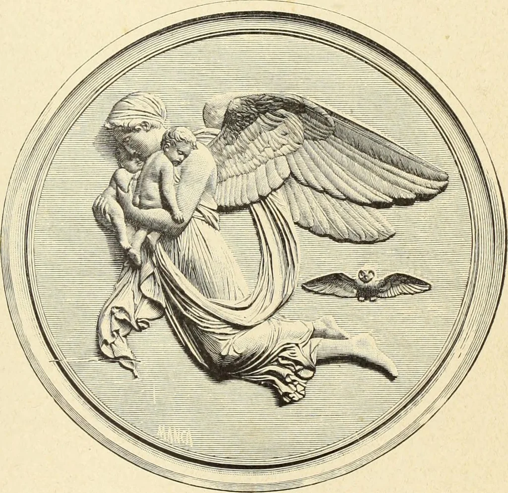 An illustration from La scultura, la pittura di U. Fleres, P. Molmenti, U. Ojetti, G. Menasci : le arti applicate di Guido Menasci, 1900, leaf 66