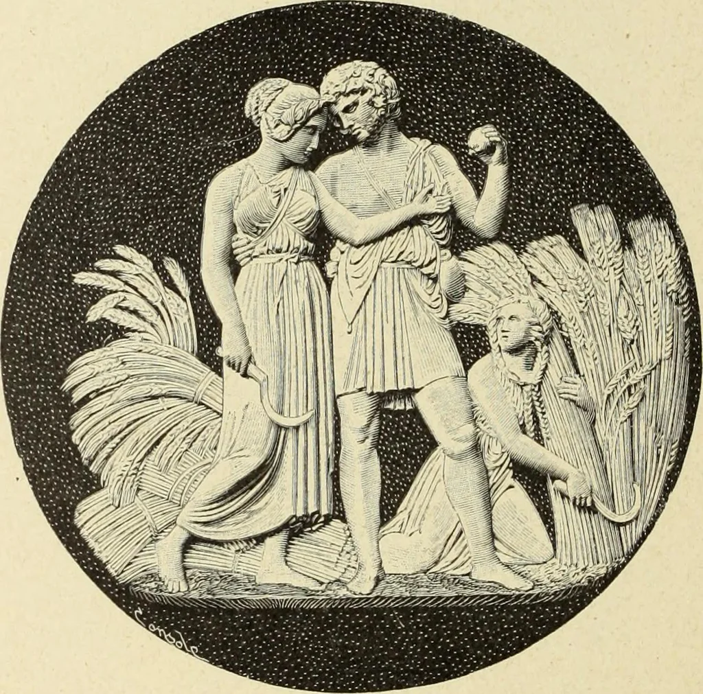 An illustration from La scultura, la pittura di U. Fleres, P. Molmenti, U. Ojetti, G. Menasci : le arti applicate di Guido Menasci, 1900, leaf 71