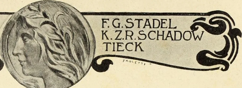 An illustration from La scultura, la pittura di U. Fleres, P. Molmenti, U. Ojetti, G. Menasci : le arti applicate di Guido Menasci, 1900, leaf 78