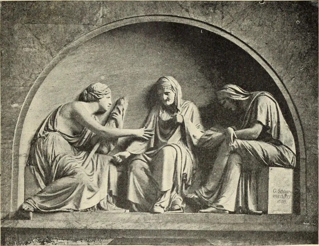An illustration from La scultura, la pittura di U. Fleres, P. Molmenti, U. Ojetti, G. Menasci : le arti applicate di Guido Menasci, 1900, leaf 84
