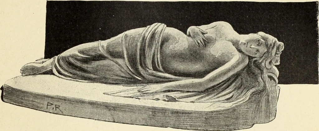 An illustration from La scultura, la pittura di U. Fleres, P. Molmenti, U. Ojetti, G. Menasci : le arti applicate di Guido Menasci, 1900, leaf 86
