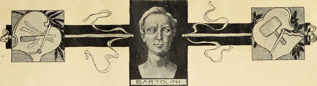 An illustration from La scultura, la pittura di U. Fleres, P. Molmenti, U. Ojetti, G. Menasci : le arti applicate di Guido Menasci, 1900, leaf 90