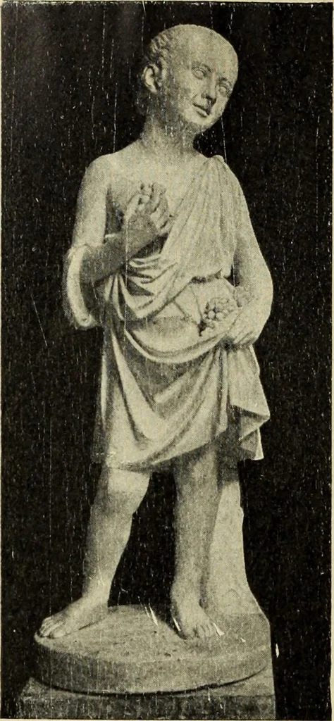 An illustration from La scultura, la pittura di U. Fleres, P. Molmenti, U. Ojetti, G. Menasci : le arti applicate di Guido Menasci, 1900, leaf 99