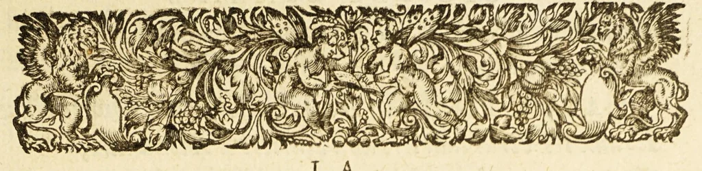 An illustration from La seconde semaine : ov Enfance du monde,, 1584, leaf 15