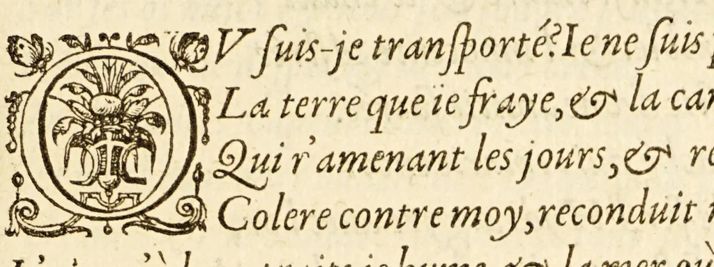 An illustration from La seconde semaine : ov Enfance du monde,, 1584, leaf 65