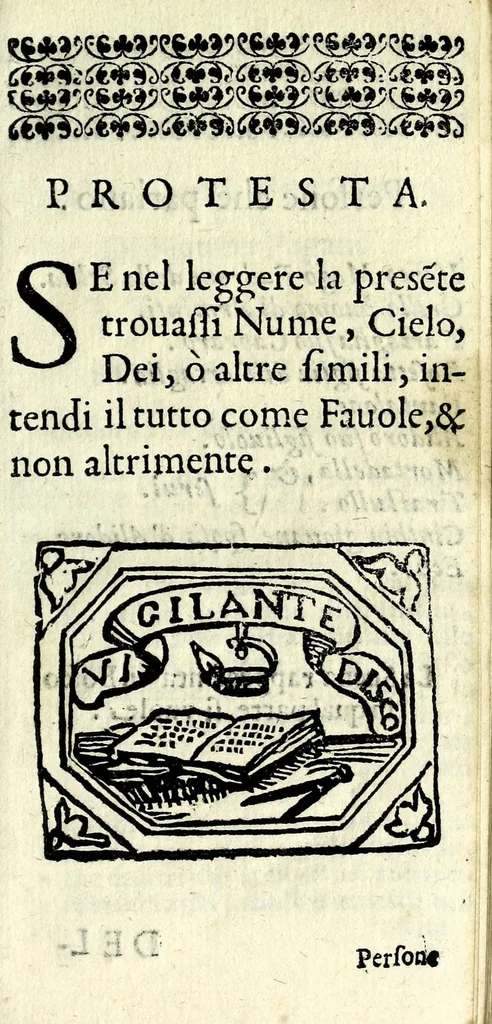 An illustration from La selva incantata : comedia boscareccia, 1626, leaf 29