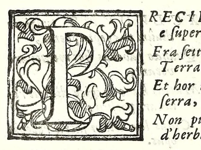 An illustration from La Semiramis : tragedia, 1593, leaf 156