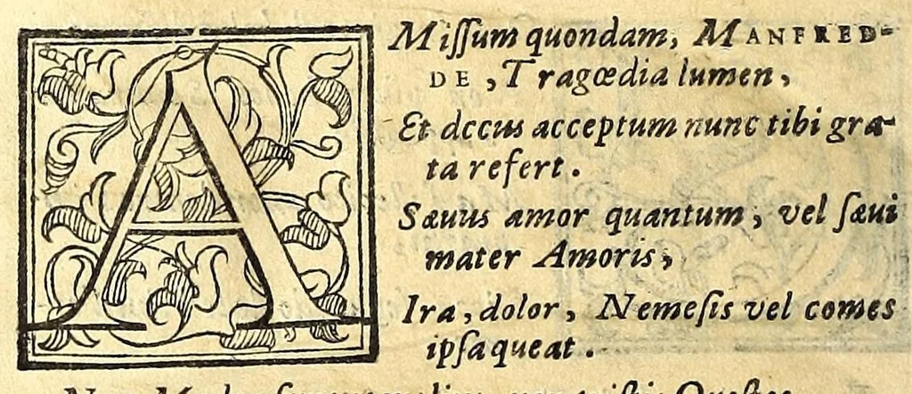 An illustration from La Semiramis : tragedia, 1593, leaf 190