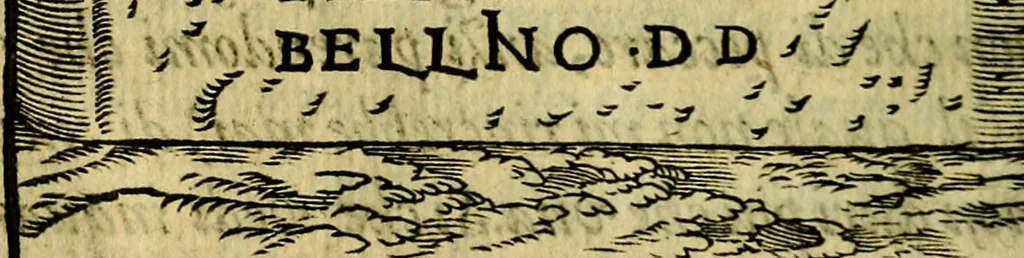 An illustration from La sententiose imprese, et dialogo del Symeone. Con la verificatione del sito di Gergobia, la geografia d'Ouernia, la figura & tempio d'Apolline in Velay; & il suo hieroglyfico monumento, natiuità, vita & epitaffio, 1560, leaf 331