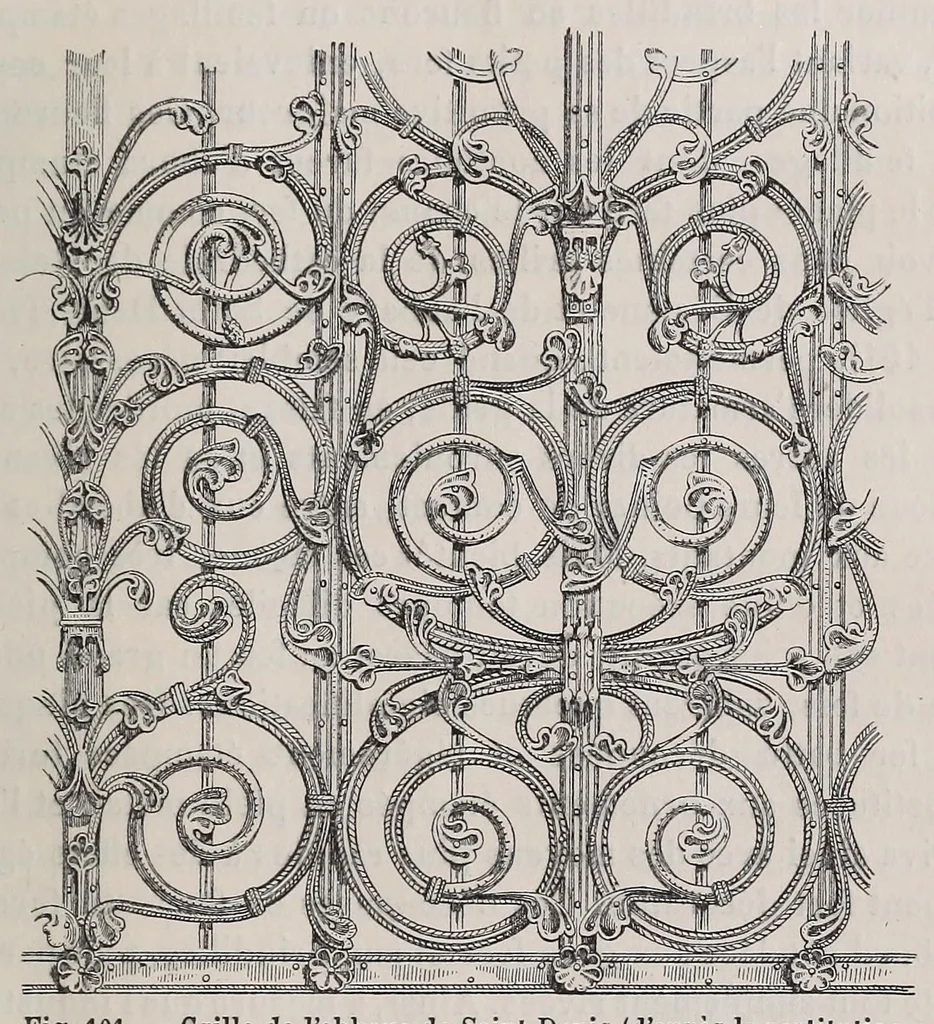 An illustration from La serrurerie, 1921, leaf 137