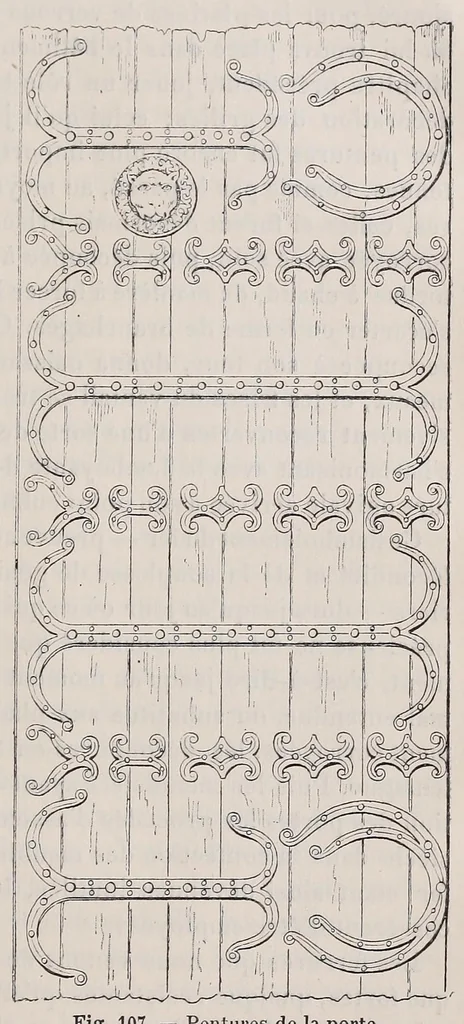 An illustration from La serrurerie, 1921, leaf 147
