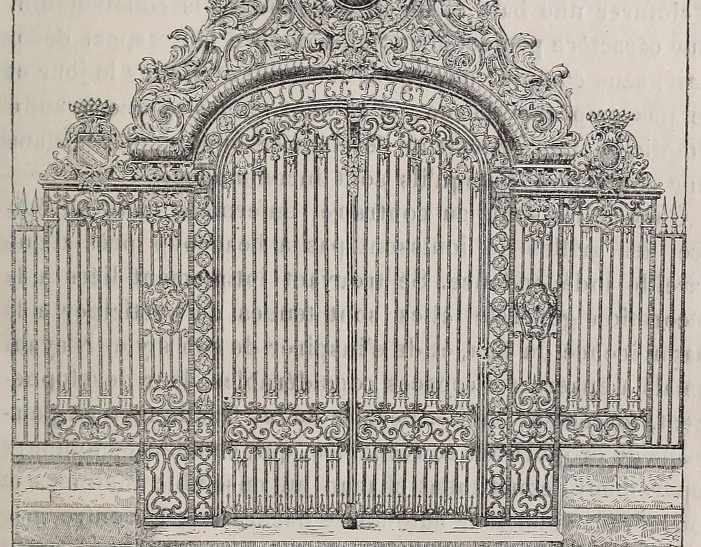 An illustration from La serrurerie, 1921, leaf 53