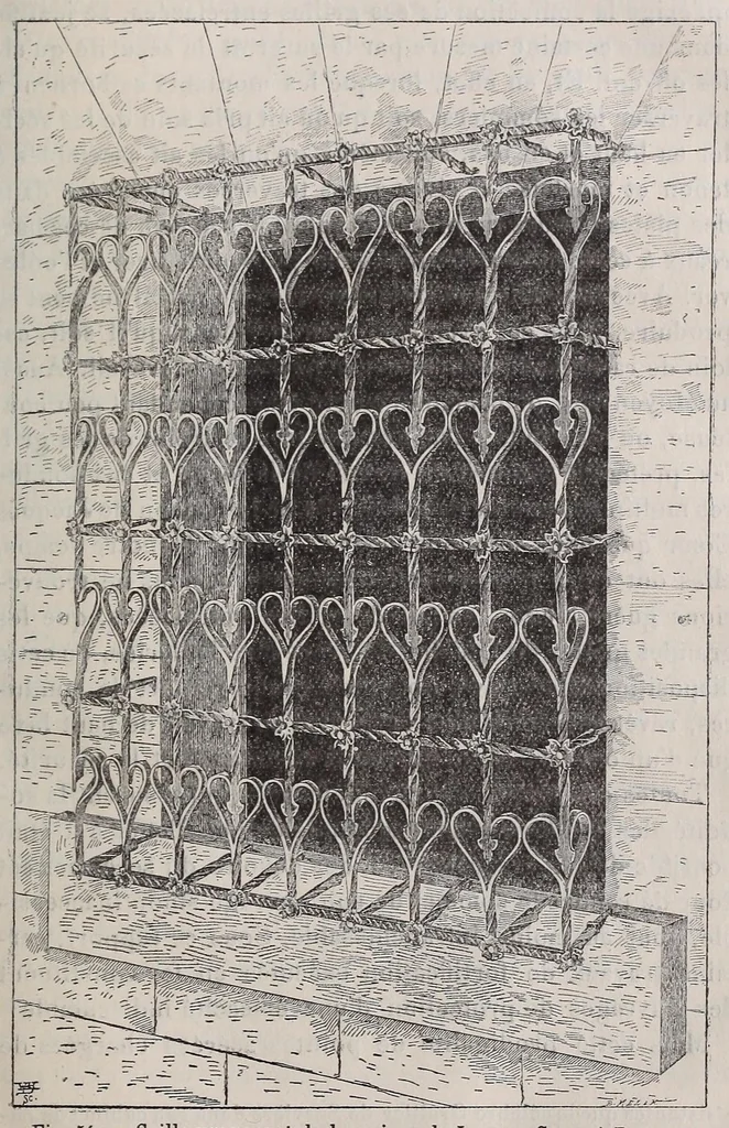 An illustration from La serrurerie, 1921, leaf 73