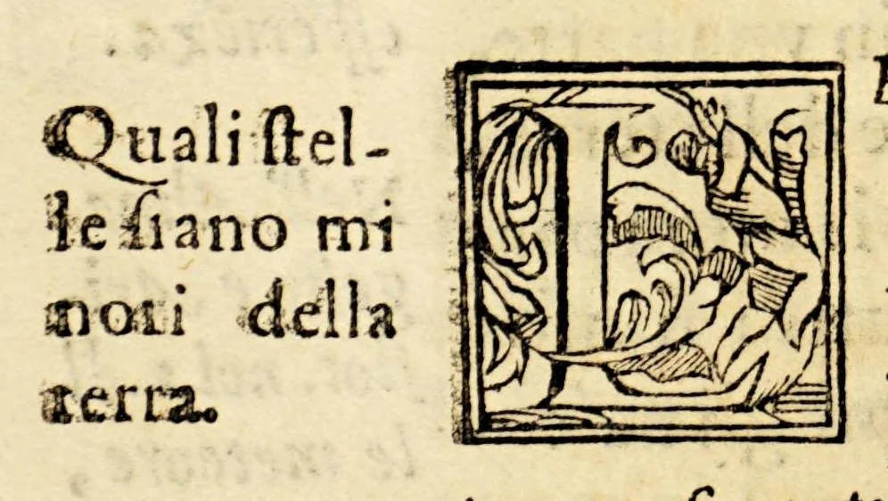 An illustration from La sfera di messer Giouanni Sacrobosco, 1579, leaf 28