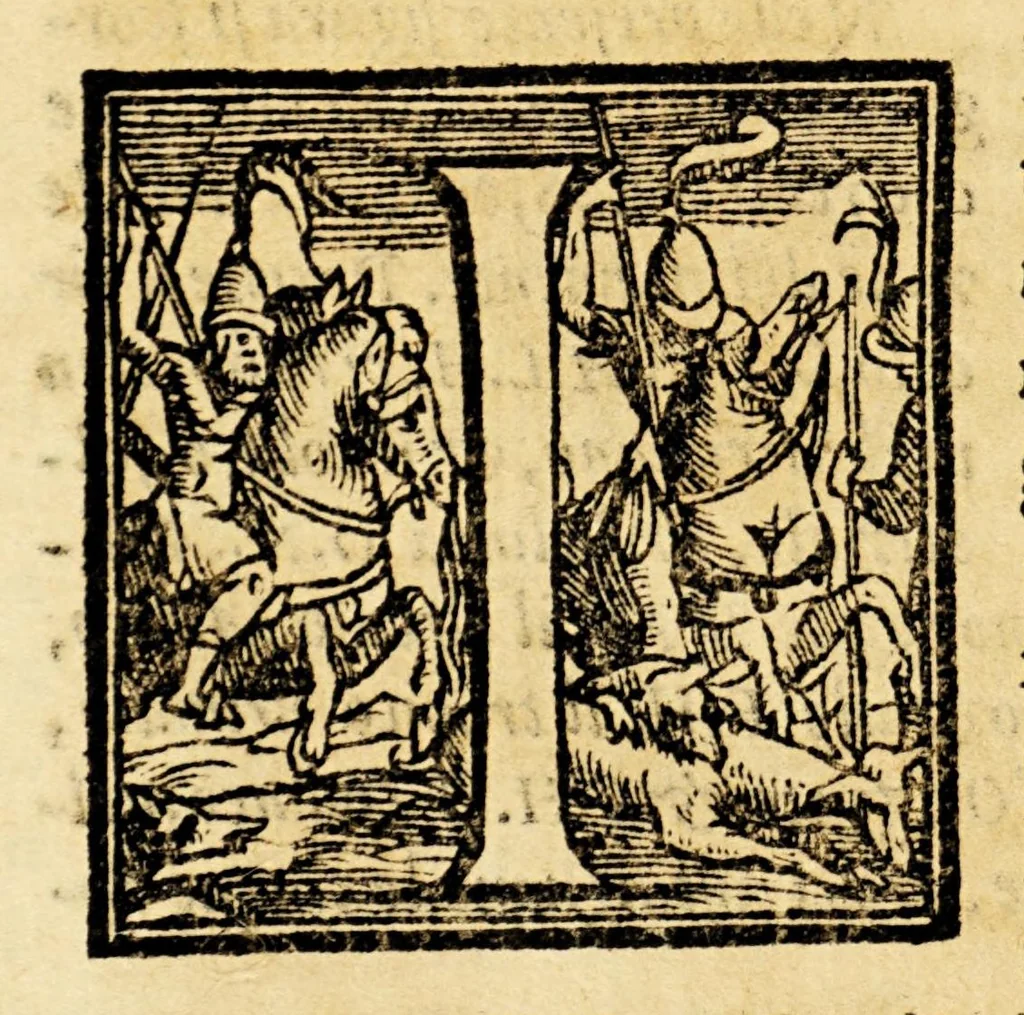 An illustration from La sfera di messer Giouanni Sacrobosco, 1579, leaf 50