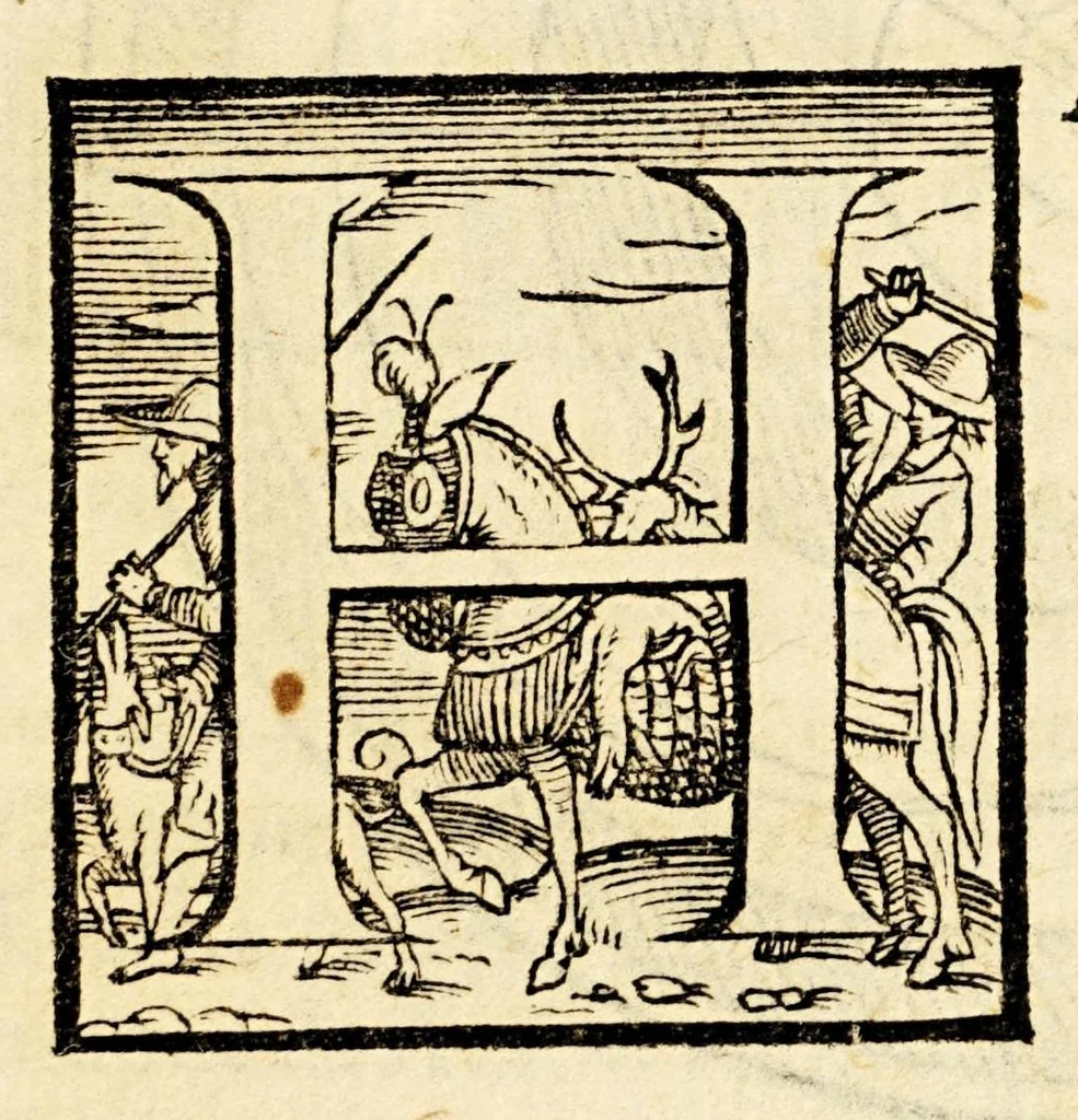 An illustration from La sfera di messer Giouanni Sacrobosco, 1579, leaf 75