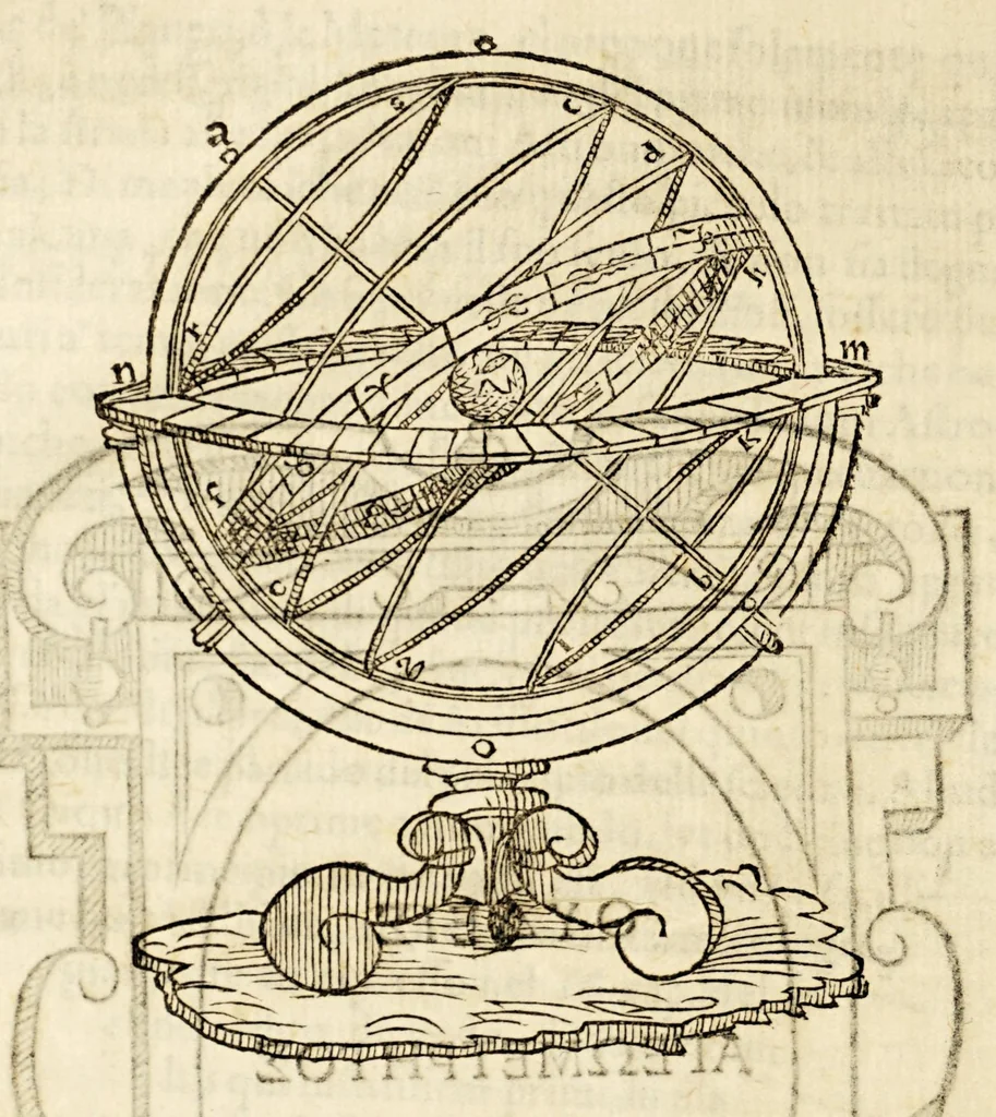 An illustration from La sfera di Proclo Liceo, 1573, leaf 14