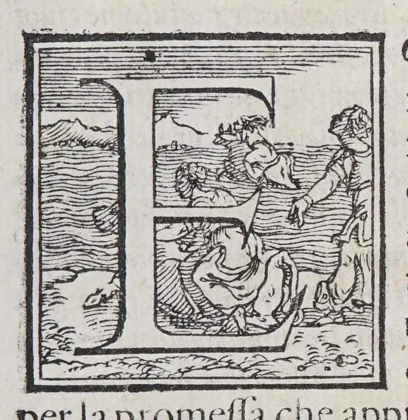 An illustration from L'Asia, 1561, leaf 893
