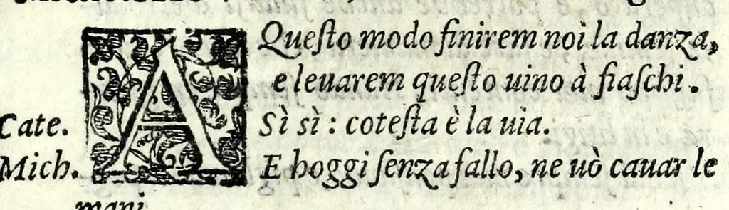 An illustration from La Sibilla : comedia, 1582, leaf 9