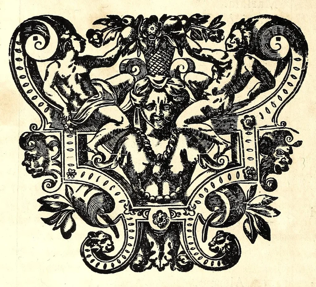 An illustration from La Sicilia di Filippo Paruta descritta con medaglie, e ristampata con aggiunta da Leonardo Agostini : hora in miglior ordine disposta da Marco Maier : arrichita d'una descrittione compendiosa di quella famosa isola, & illustrata d'una succinta dichiaratione non più stampata intorno alle sue medaglie : con l'aggiunta della cronologia accomodata alla sudetta historia, 1697, leaf 16